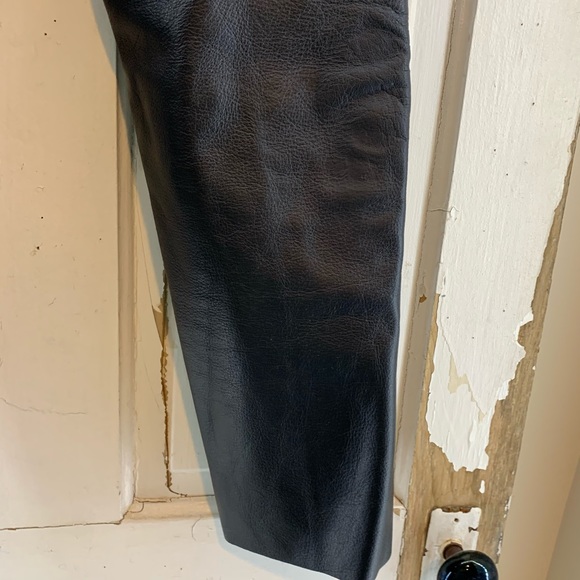 Zony Inc Black Leather Chaps - Picture 3 of 16